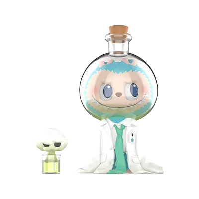 Pop Mart Labubu Almost Hidden Series blind box figure Flask collectible
