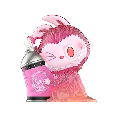 Pop Mart Labubu Almost Hidden Series blind box figure Spray Can collectible