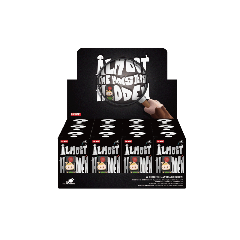 Pop Mart Labubu Almost Hidden Series figures blind box wholeset full collection