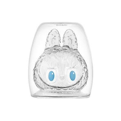 Pop Mart Labubu CHEERS! Series double-walled glass blind box Innocence design collectible