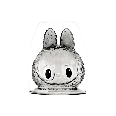 Pop Mart Labubu CHEERS! Series double-walled glass blind box Sincerity design collectible