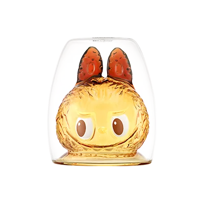 Pop Mart Labubu CHEERS! Series double-walled glass blind box Warmheart design collectible