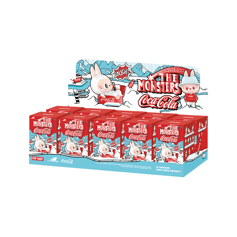 Pop Mart Labubu THE MONSTERS COCA-COLA Series figures full set big box