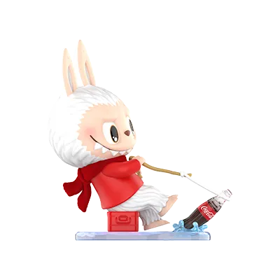 Pop Mart Labubu THE MONSTERS COCA-COLA Series Look What I Found collectible figure