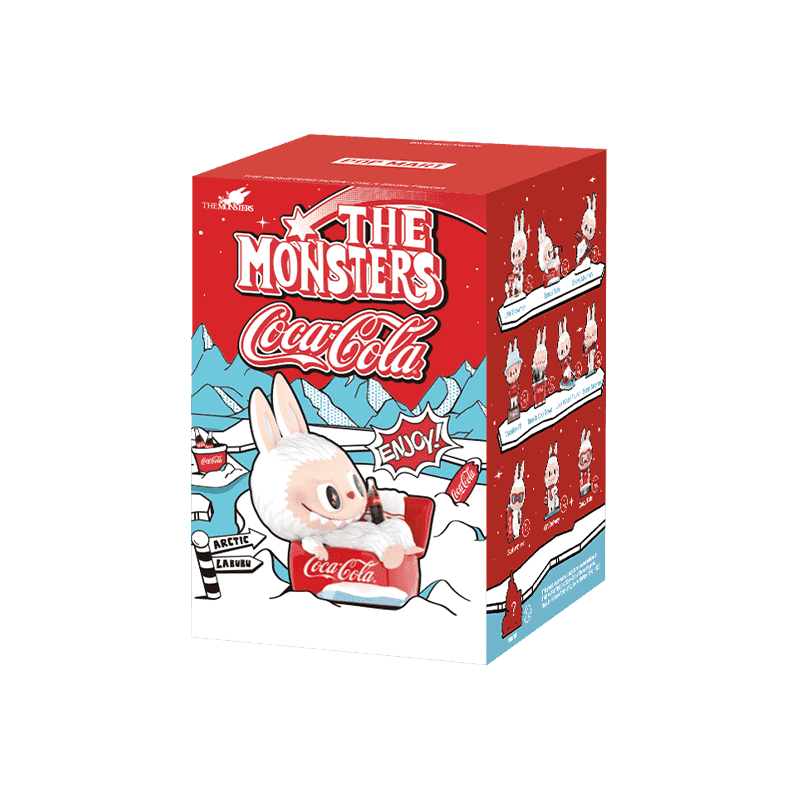 Pop Mart Labubu THE MONSTERS COCA-COLA Series blind box mini packaging