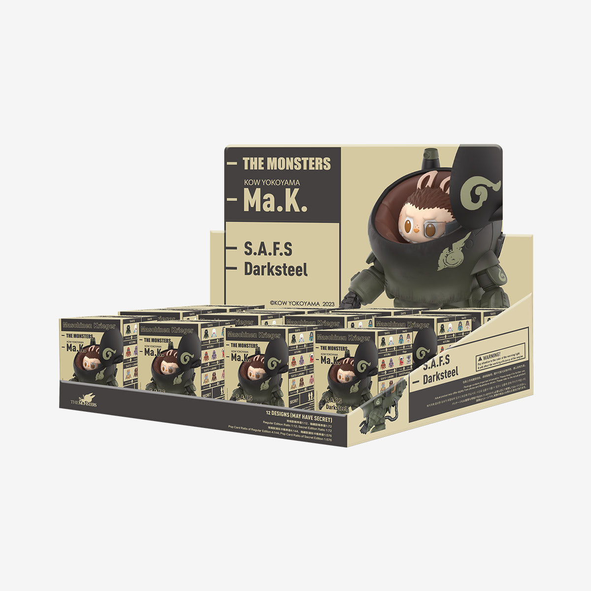 Pop Mart Labubu THE MONSTERS × Kow Yokoyama Ma.k. Series figures full set big box