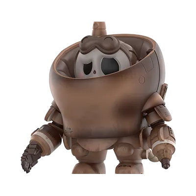 Pop Mart Labubu THE MONSTERS × Kow Yokoyama Ma.k. Series S.A.F.S × LABUBU Corrosion collectible figure