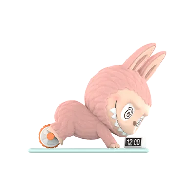 Pop Mart Labubu Lazy Yoga Series blind box figure Ad Roller collectible