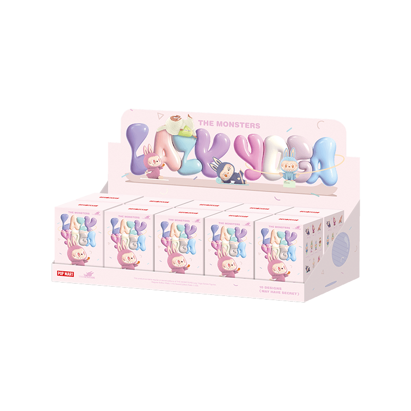 Pop Mart Labubu The Monsters Lazy Yoga Series figures blind box full set big box