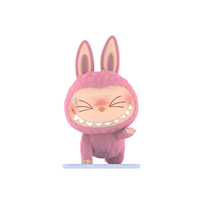 Pop Mart Labubu Lazy Yoga Series blind box figure Sweating collectible