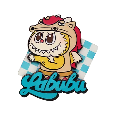 Pop Mart Labubu Let’s Checkmate Series fridge magnet blind box Knight design collectible