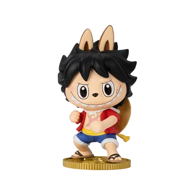 Pop Mart Labubu THE MONSTERS × One Piece Series Monkey D. Luffy collectible figure