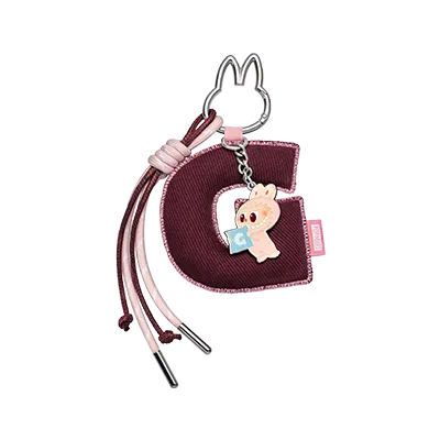 Pop Mart Labubu The Monsters Pin for Love Series letter pendant letter G collectible charm