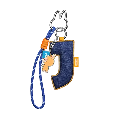 Pop Mart Labubu The Monsters Pin for Love Series letter pendant letter J collectible charm