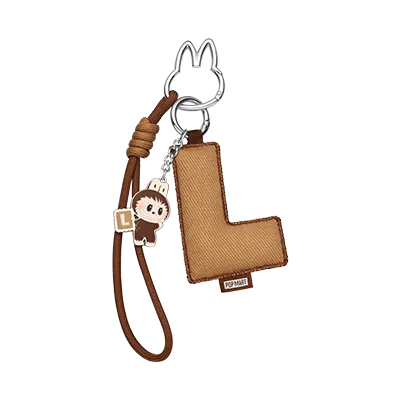 Pop Mart Labubu The Monsters Pin for Love Series letter pendant letter L collectible charm