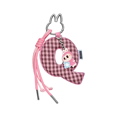 Pop Mart Labubu The Monsters Pin for Love Series letter pendant letter Q collectible charm