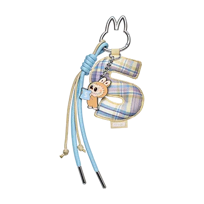 Pop Mart Labubu The Monsters Pin for Love Series letter pendant letter S collectible charm