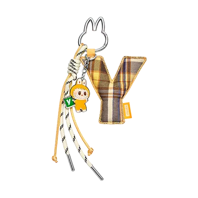 Pop Mart Labubu The Monsters Pin for Love Series letter pendant letter Y collectible charm