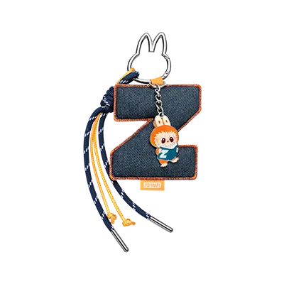 Pop Mart Labubu The Monsters Pin for Love Series letter pendant letter Z collectible charm