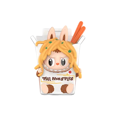 Pop Mart Labubu Wacky Mart Series blind box figure Chow Mein collectible