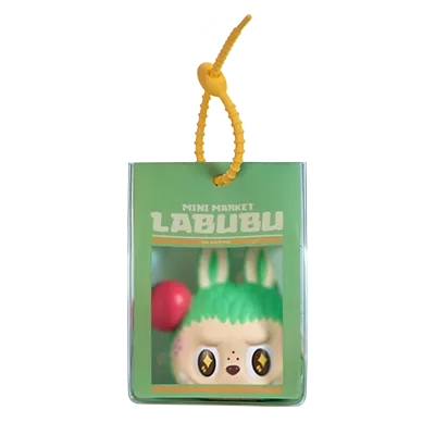 Pop Mart Labubu Wacky Mart Series pinch pendant blind box Grilled Sausage design collectible