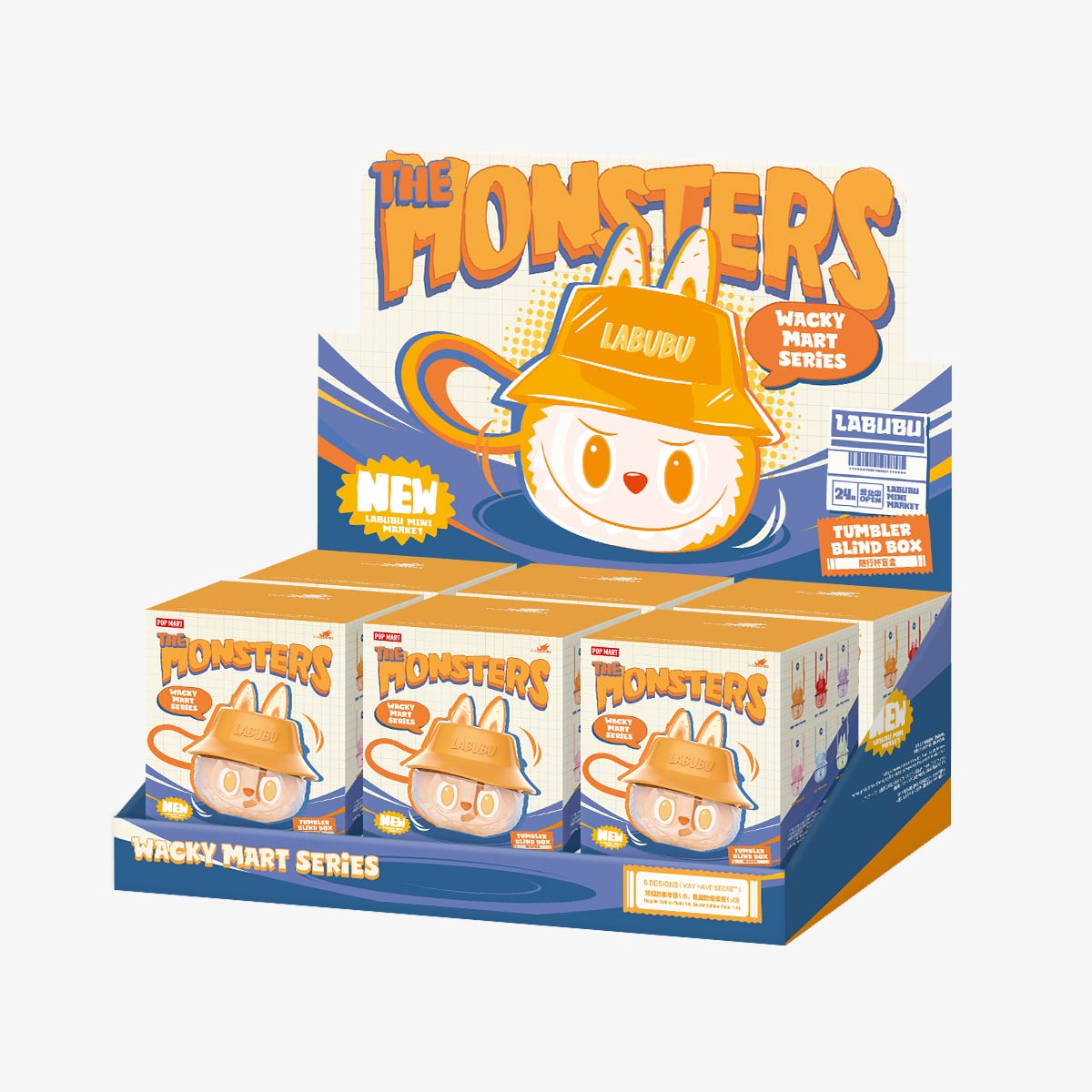THE MONSTERS Wacky Mart Series-Tumbler Blind Box