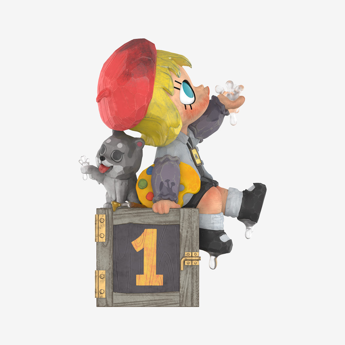 MOLLY Anniversary Statues Classical Retro 2 Series Figures