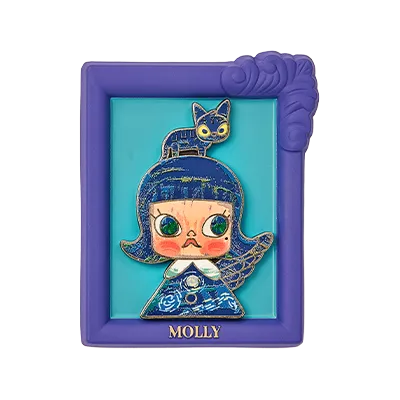 MOLLY Anniversary Statues Classical Retro 2 Series Molly V Salute to the Great Artists fridge magnet collectible