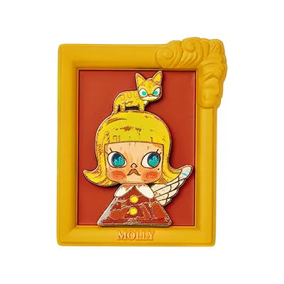 MOLLY Anniversary Statues Classical Retro 2 Series “My Another Half” fridge magnet collectible figure