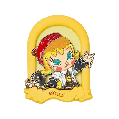 MOLLY Anniversary Statues Classical Retro 2 Series “You Are Not Alone Rebirth 2006” Special Version fridge magnet collectible