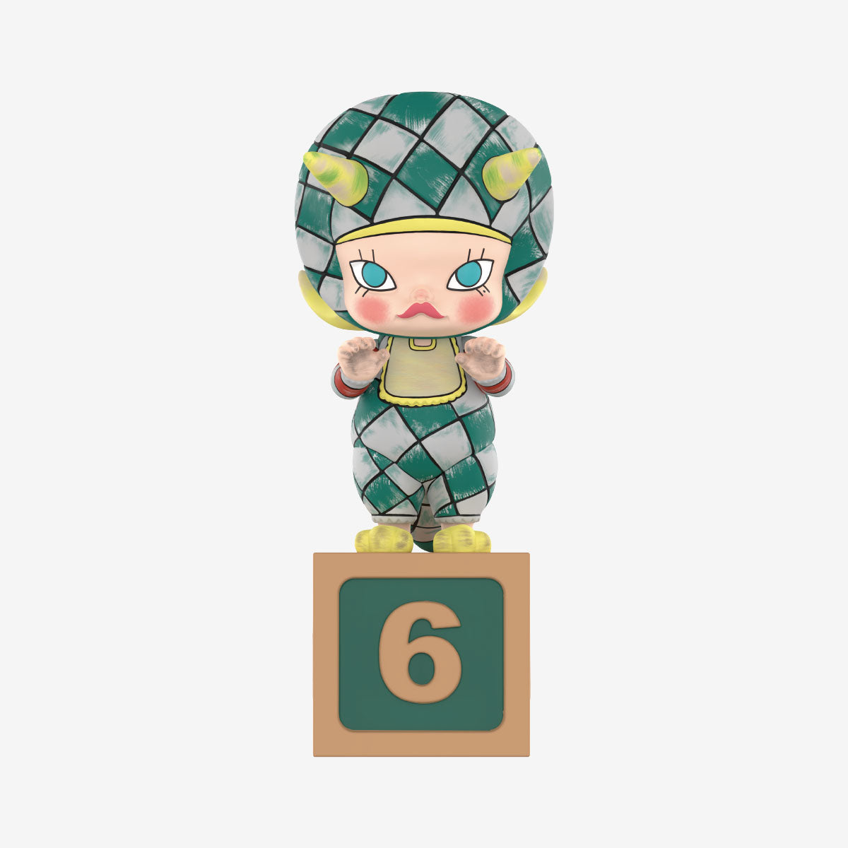MOLLY Anniversary Statues Classical Retro Series – Dino Molly green version