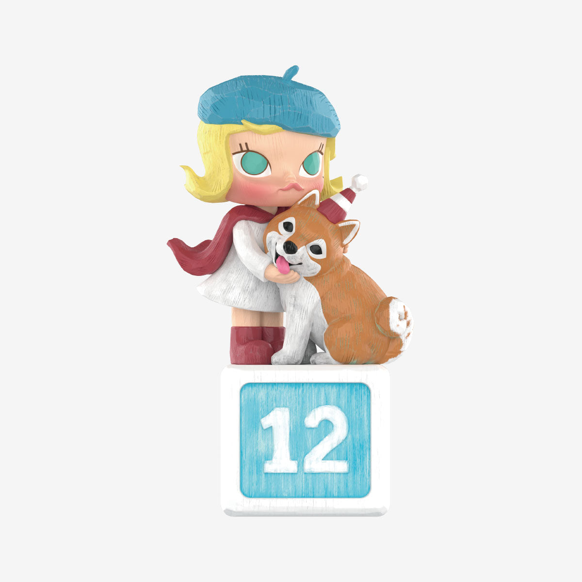 MOLLY Anniversary Statues Classical Retro Series – With You for 12 Years original version