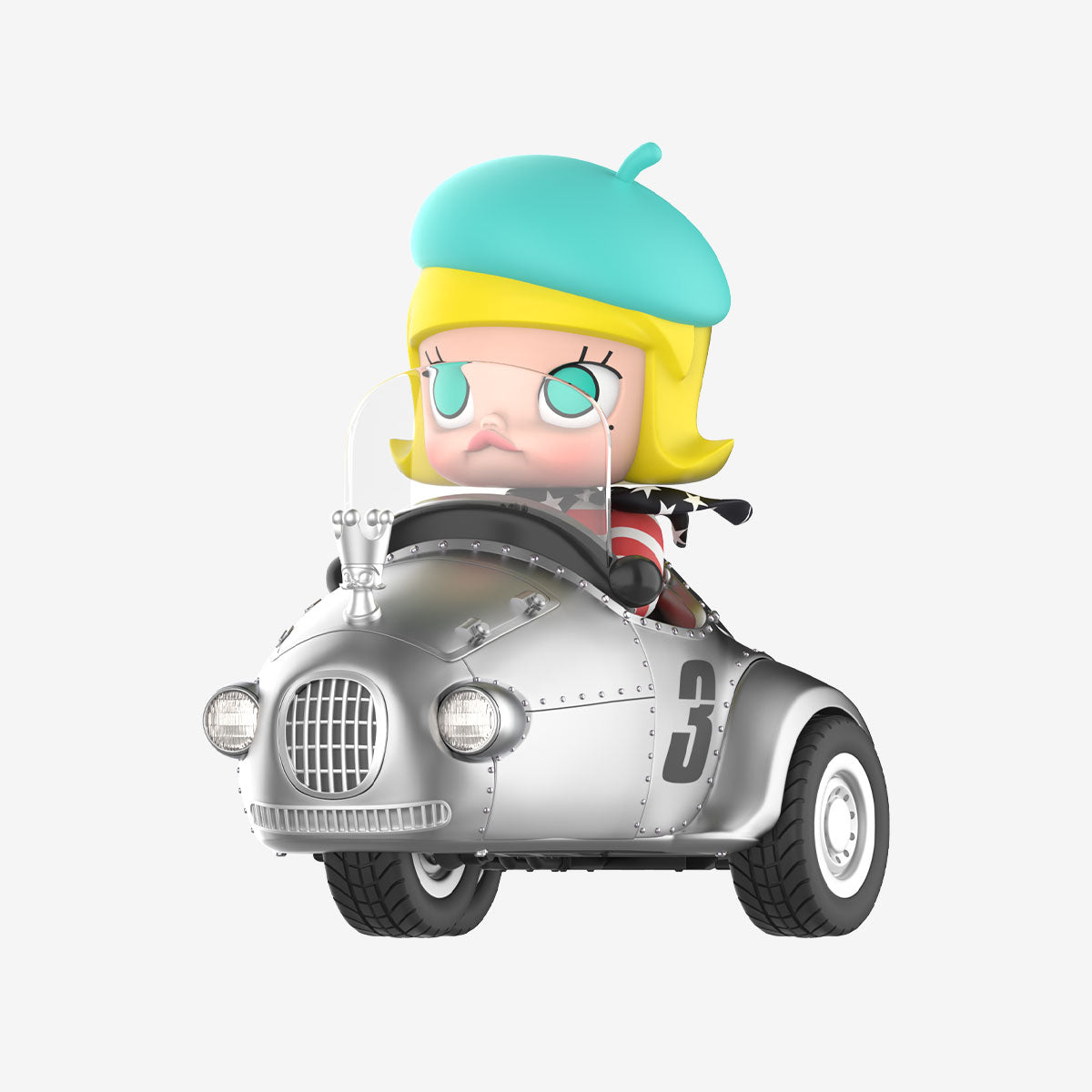 MOLLY Car Car Series – Rose Molly car collectible figure