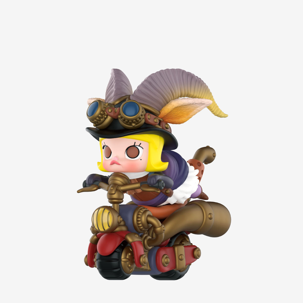 MOLLY Steam Punk Animal Bike Series – Goat with steampunk bike