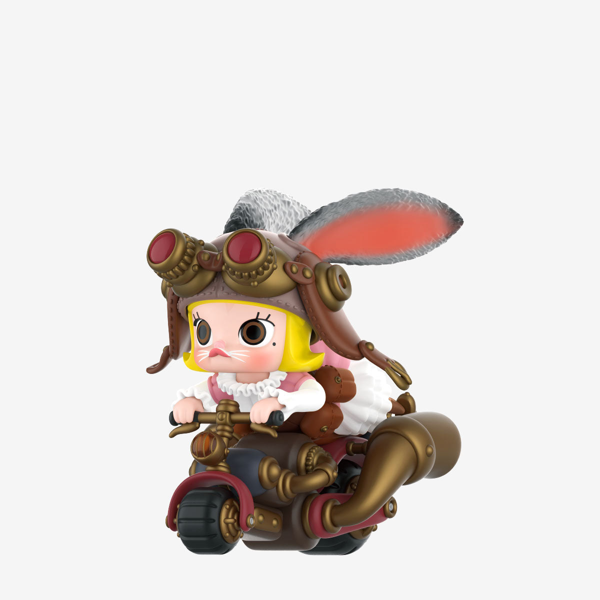MOLLY Steam Punk Animal Bike Series – Rabbit Girl with steampunk bike