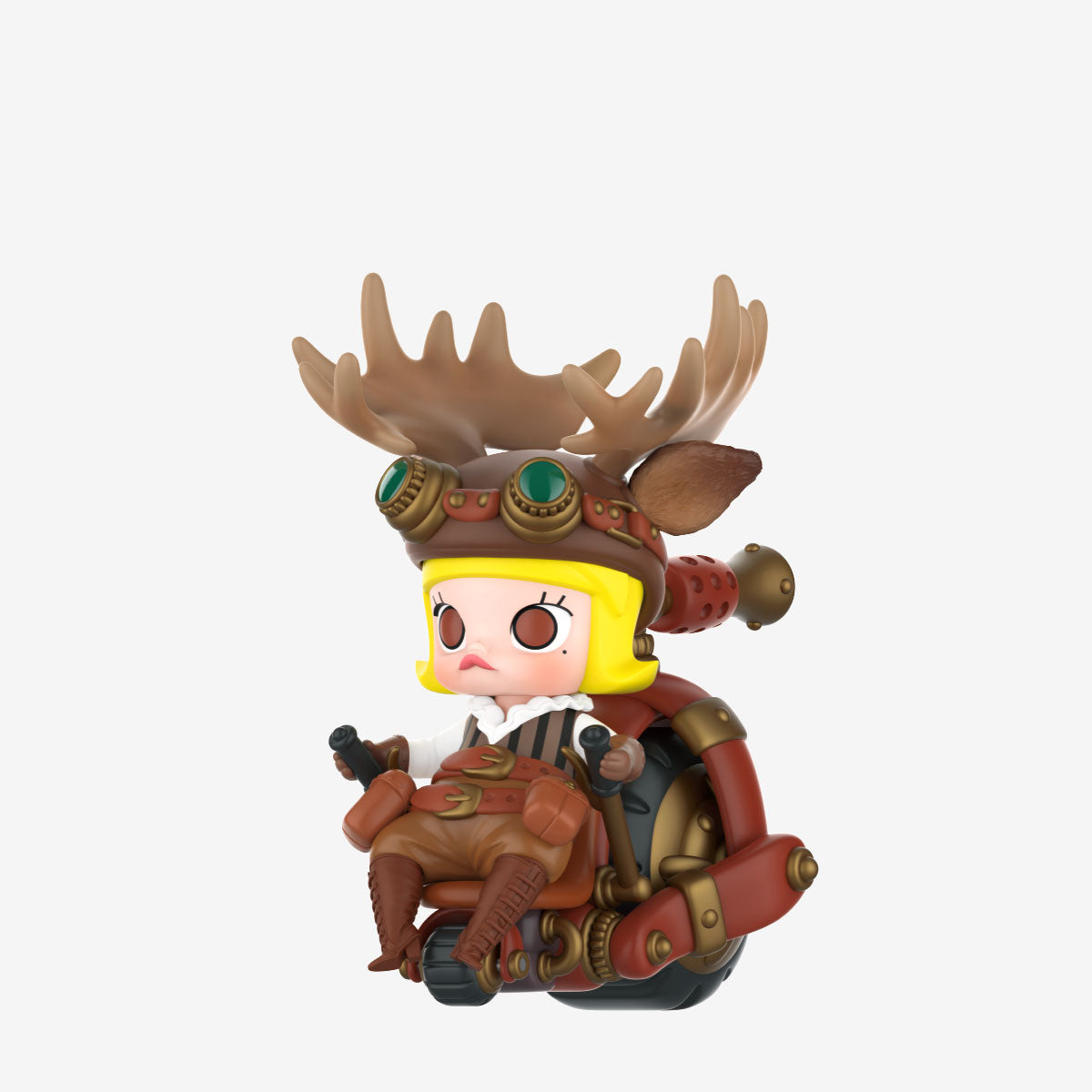 MOLLY Steam Punk Animal Bike Series – Reindeer with steampunk bike