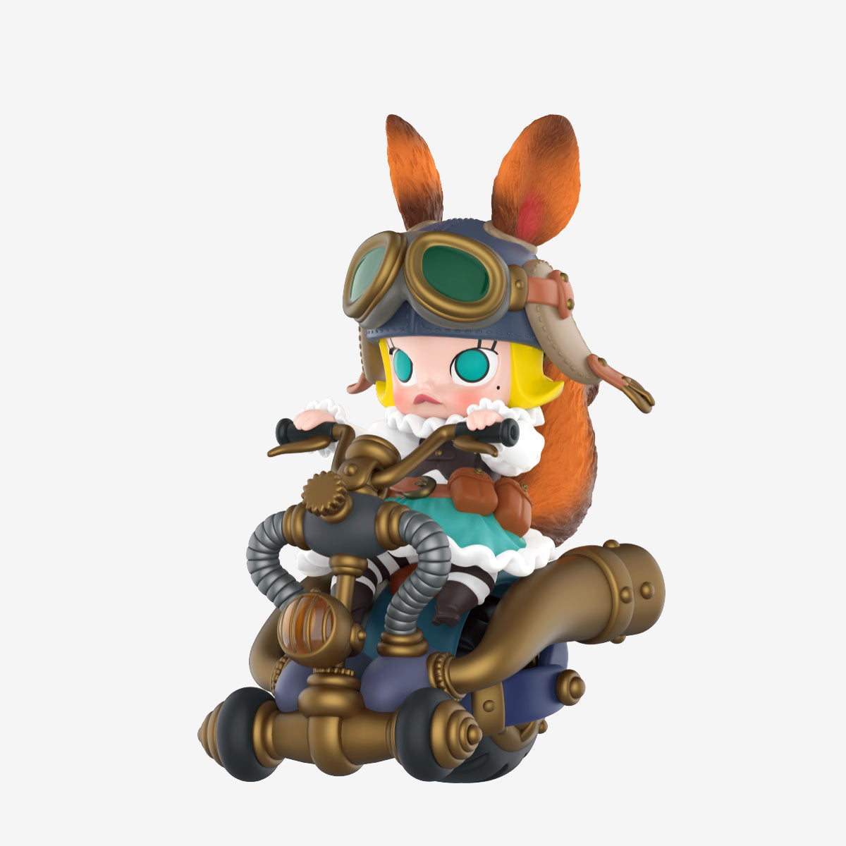 MOLLY Steam Punk Animal Bike Series – Squirrel with steampunk bike