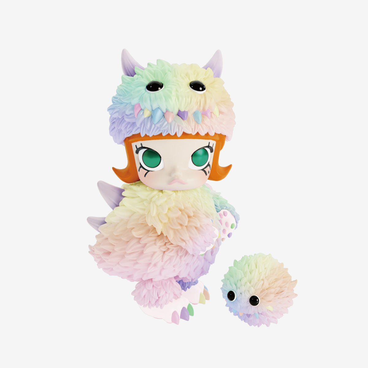 MOLLY × INSTINCTOY Erosion MOLLY Costume figure – Ice Erosion Monster Fluffy Molly