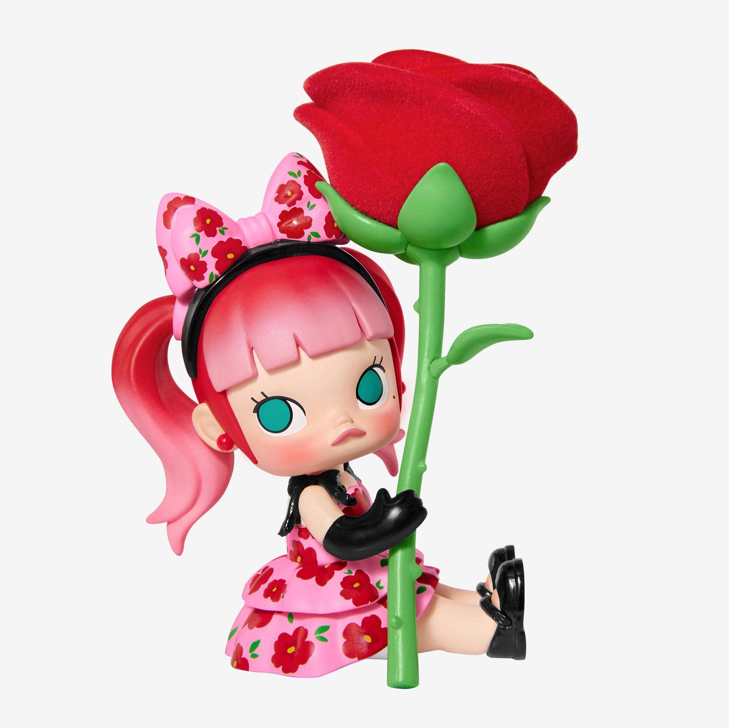 MOLLY × Mika Ninagawa Blind Box figure – Red Rose Fiery Heart edition
