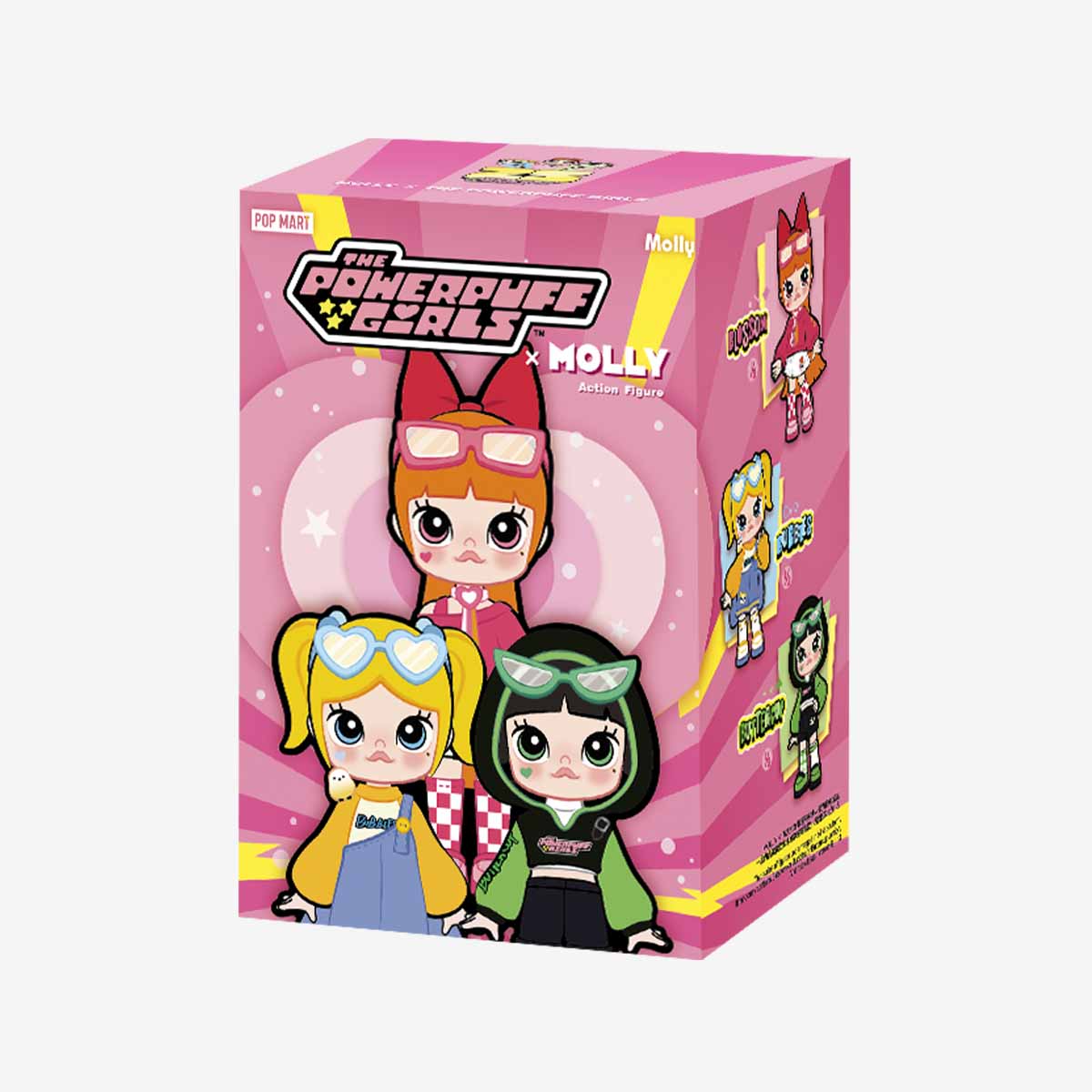 MOLLY × The Powerpuff Girls mini blind box packaging