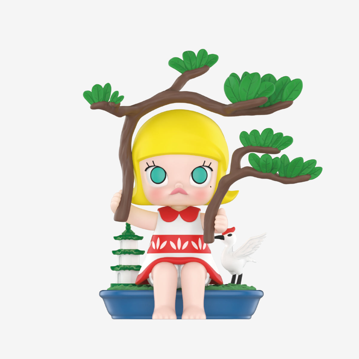 POP MART MOLLY Becoming a Tree figure from A Boring Day with MOLLY Series