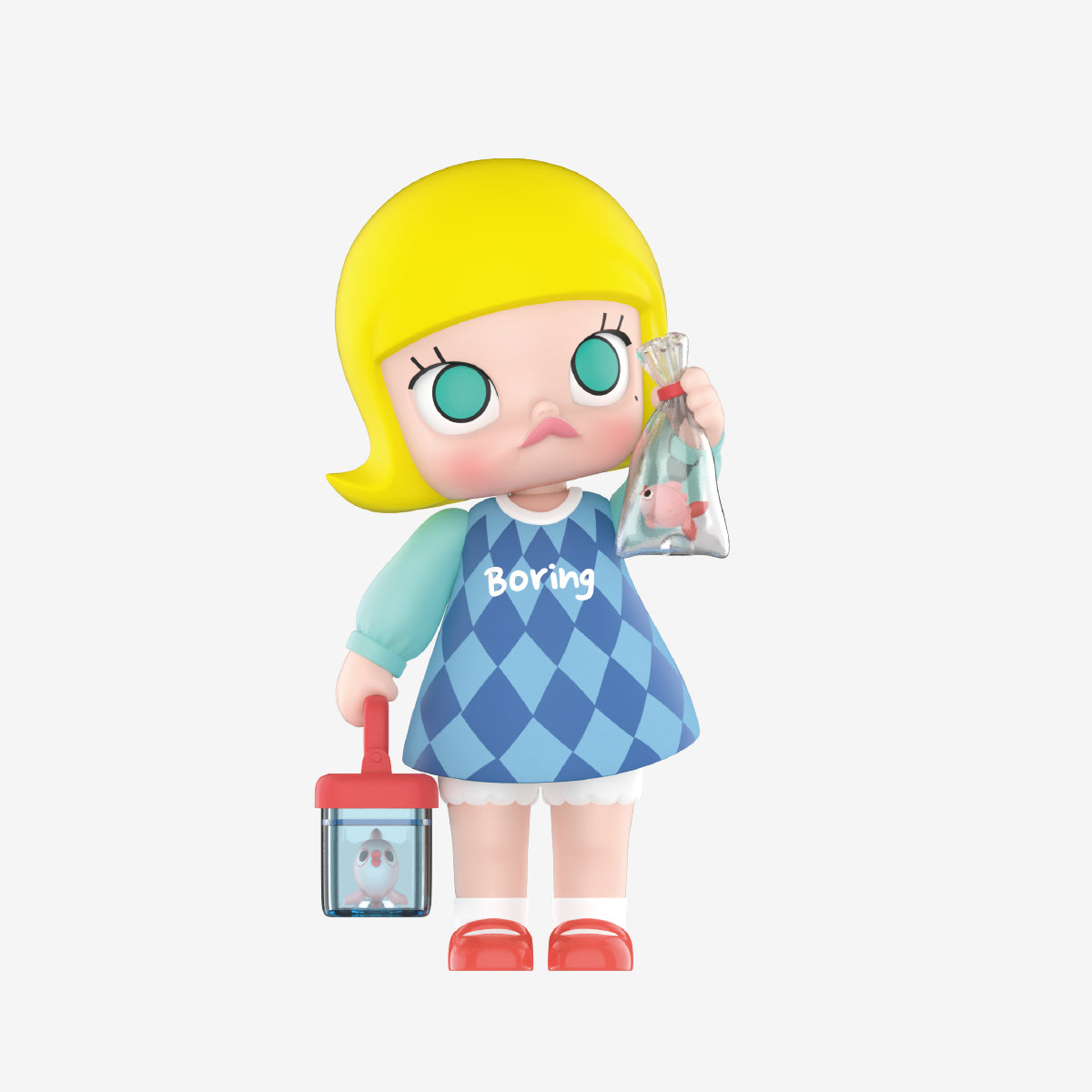 POP MART MOLLY Making New Friends collectible from A Boring Day with MOLLY Series
