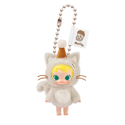 Baby Molly Pocket Friends Series-Vinyl Plush Pendant