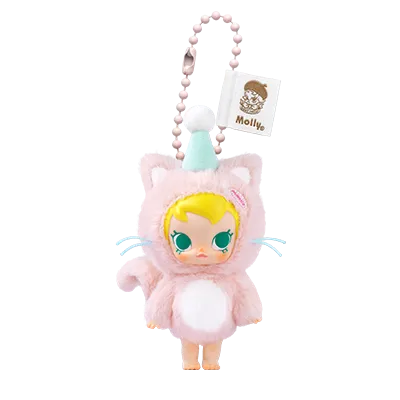 Baby Molly Pocket Friends Series-Vinyl Plush Pendant