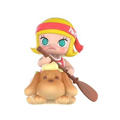 POP MART MOLLY Carb-Lover Series Let’s Go Hot Dog food-themed figure
