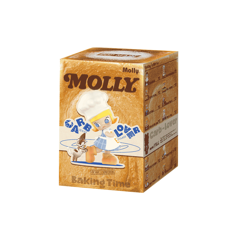 POP MART MOLLY Carb-Lover Series single blind box packaging