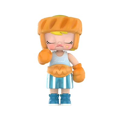 POP MART MOLLY Carb-Lover Series Soft Punch playful bread figure