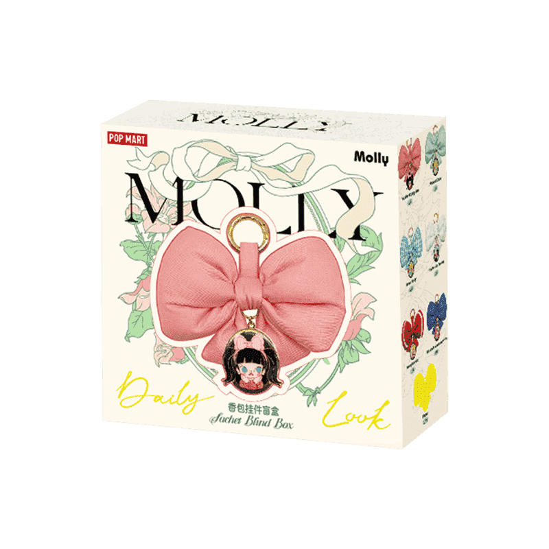 POP MART MOLLY Daily Look Series Sachet Blind Box packaging