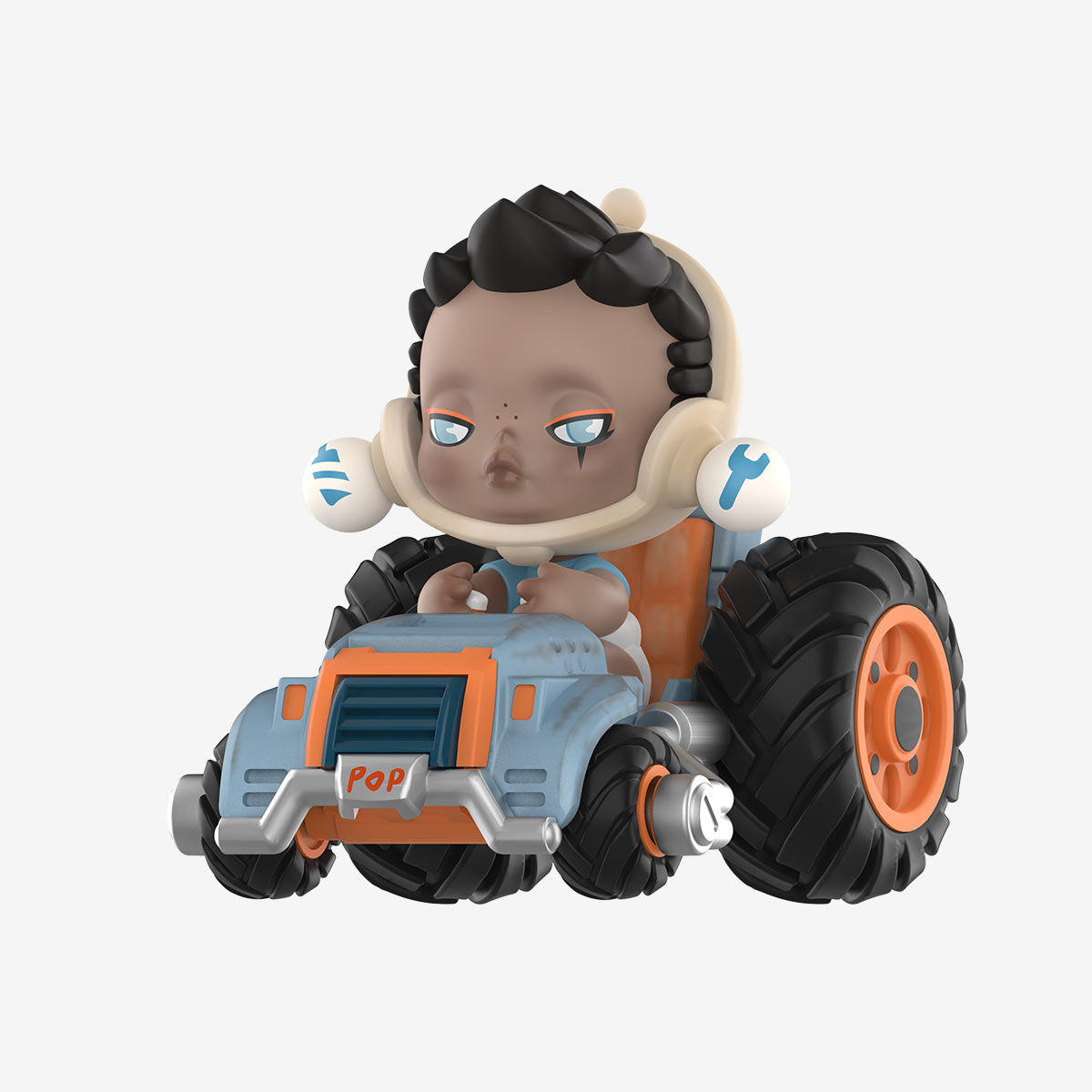 Pop Mart SKULLPANDA Laid Back Tomorrow Series Easy Off-Roading figure