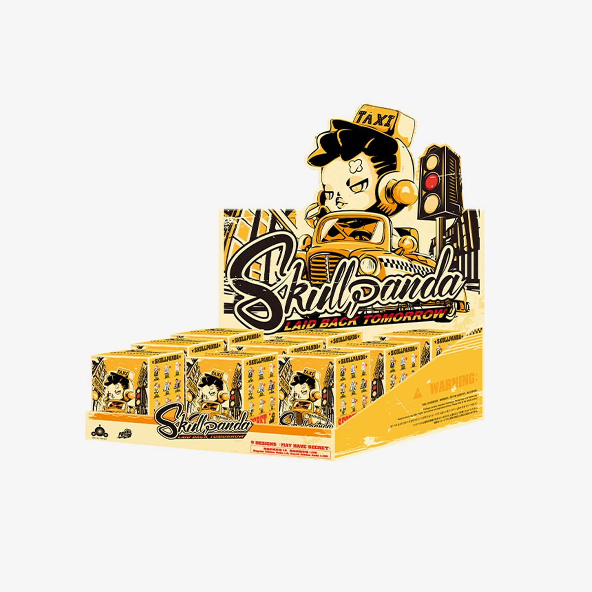 Pop Mart SKULLPANDA Laid Back Tomorrow Series whole set